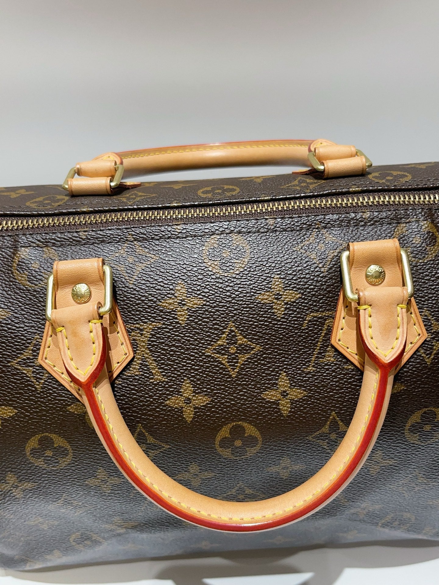 Louis Vuitton - Speedy 30 - Cloth - Brown - (medium)