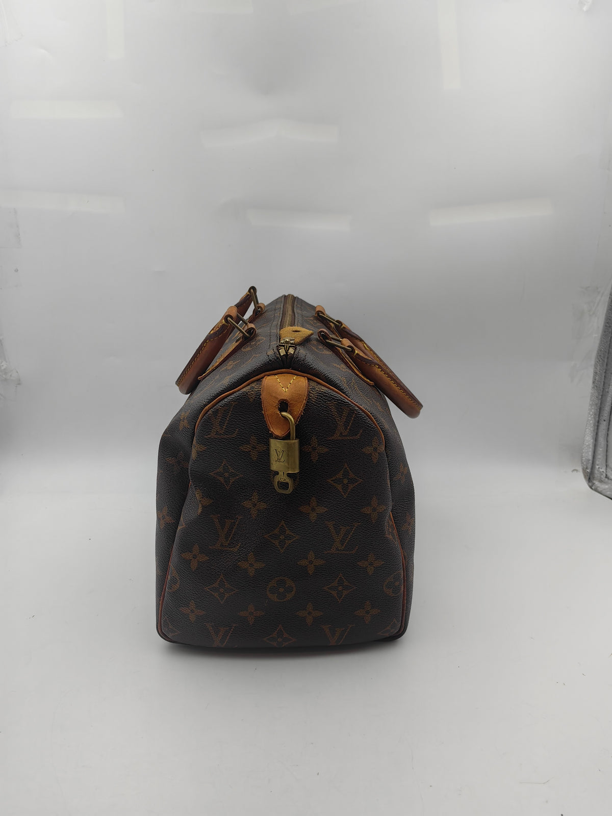 Louis Vuitton - Speedy 30 - Cloth - Brown - (medium)