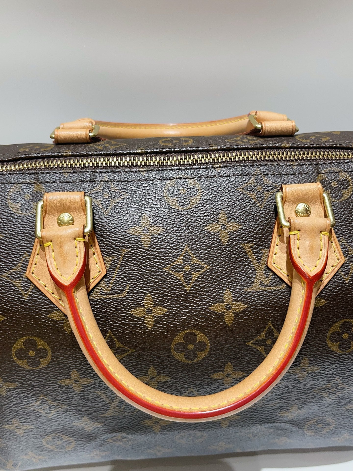 Louis Vuitton - Speedy 30 - Cloth - Brown - (medium)