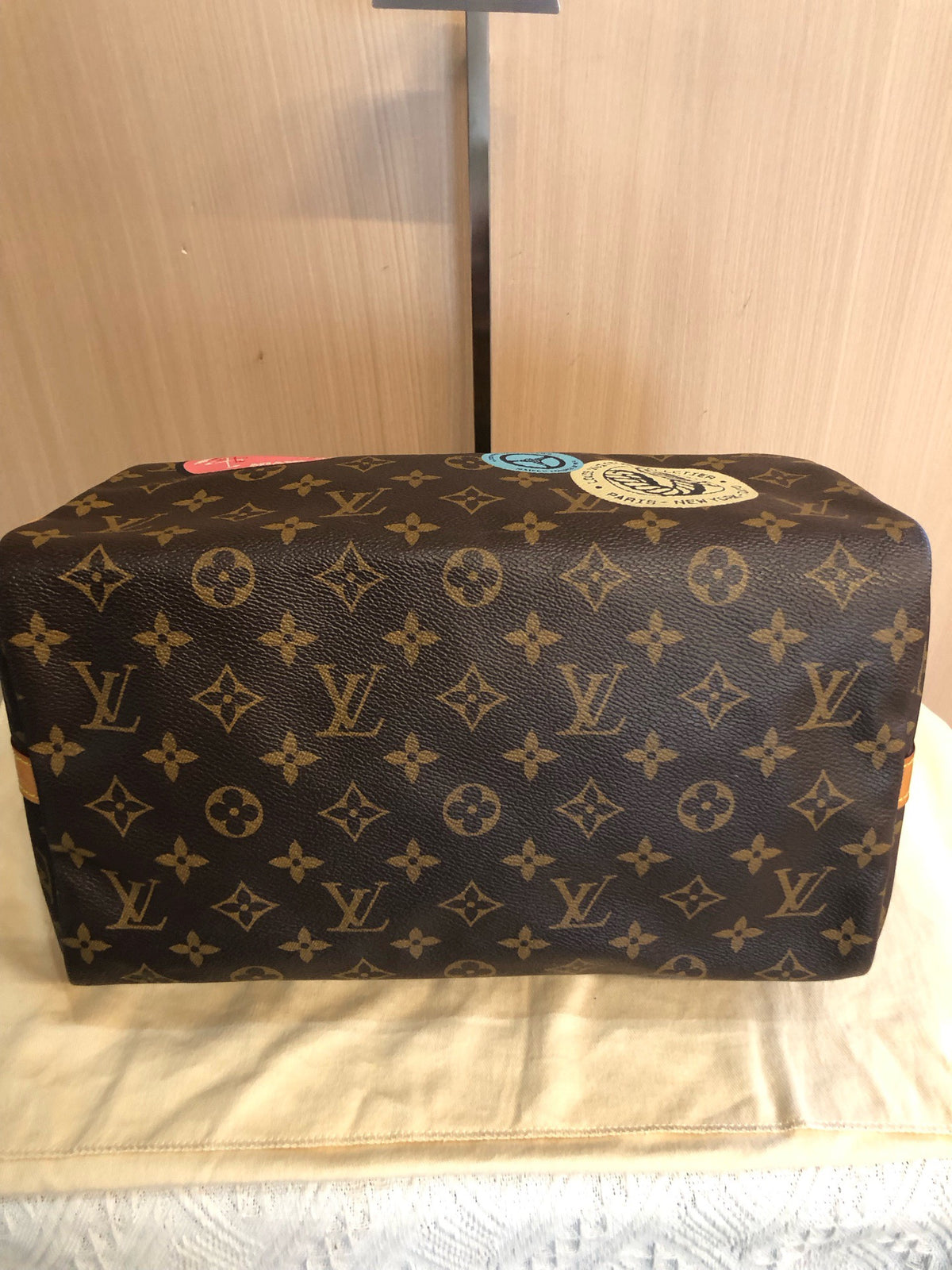 Louis Vuitton - Speedy 30 - Cloth - Brown - (medium)