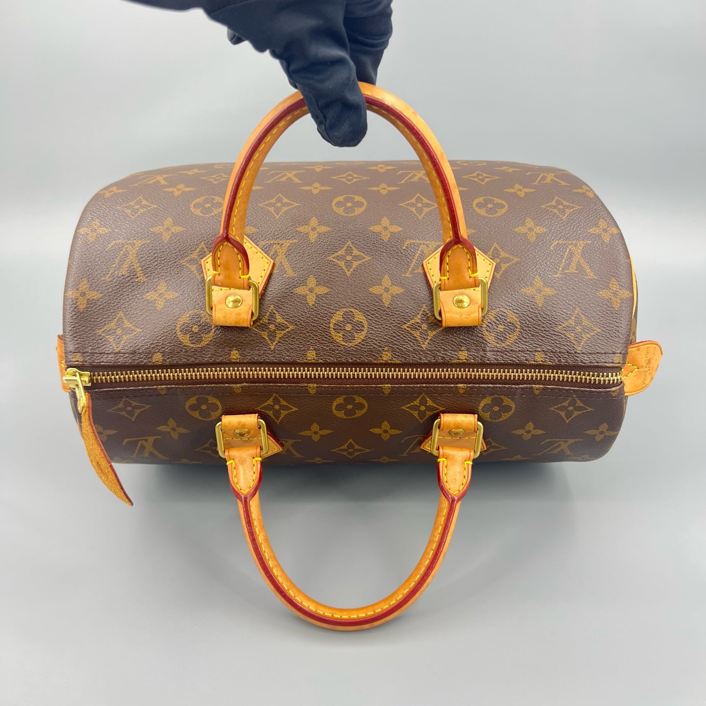 Louis Vuitton - Speedy 30 - Cloth - Brown - (medium)