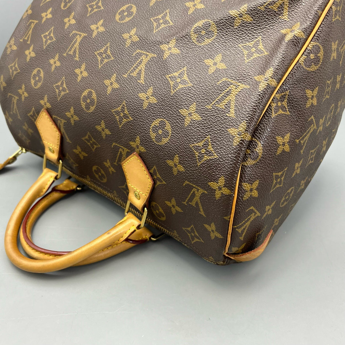 Louis Vuitton - Speedy 30 - Cloth - Brown - (medium)
