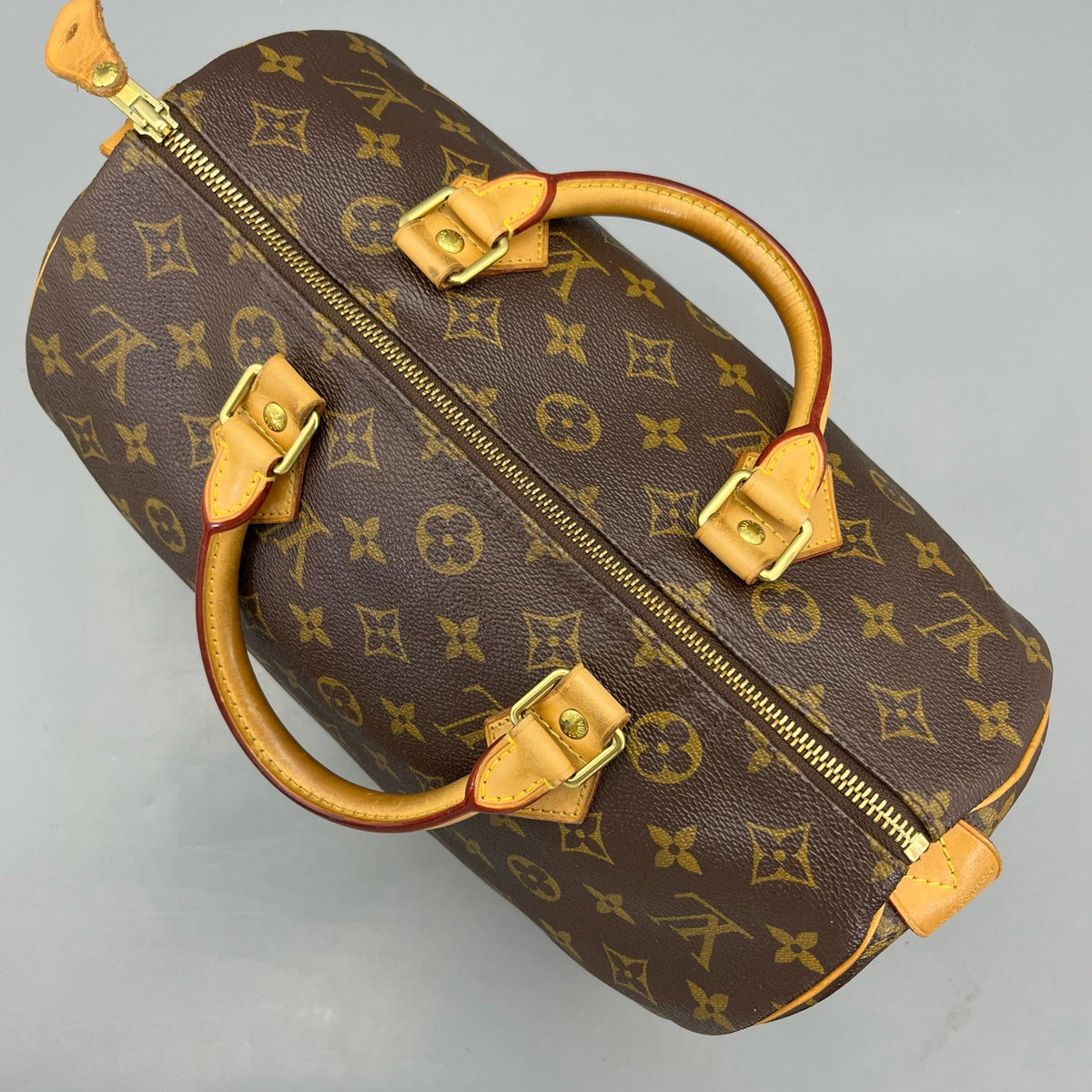 Louis Vuitton - Speedy 30 - Cloth - Brown - (medium)