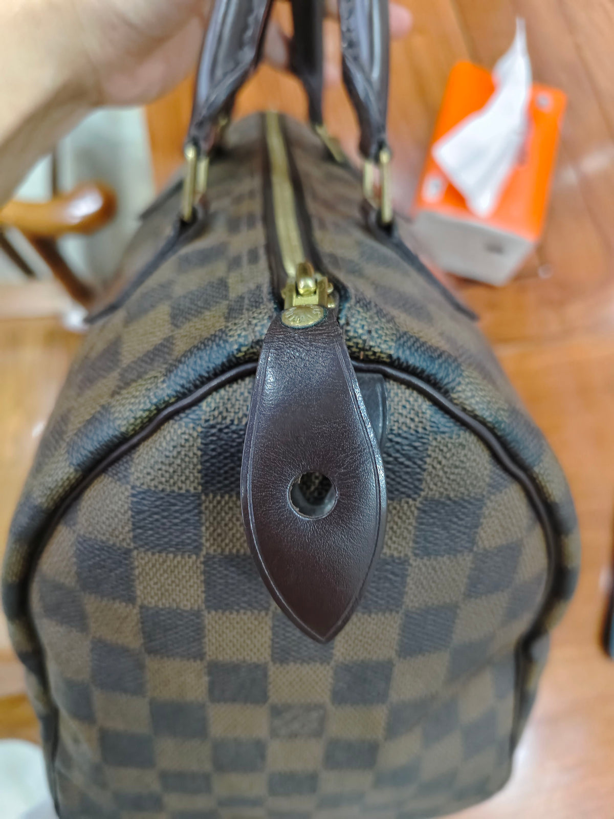 Louis Vuitton - Speedy 30 - Cloth - Brown - (medium)