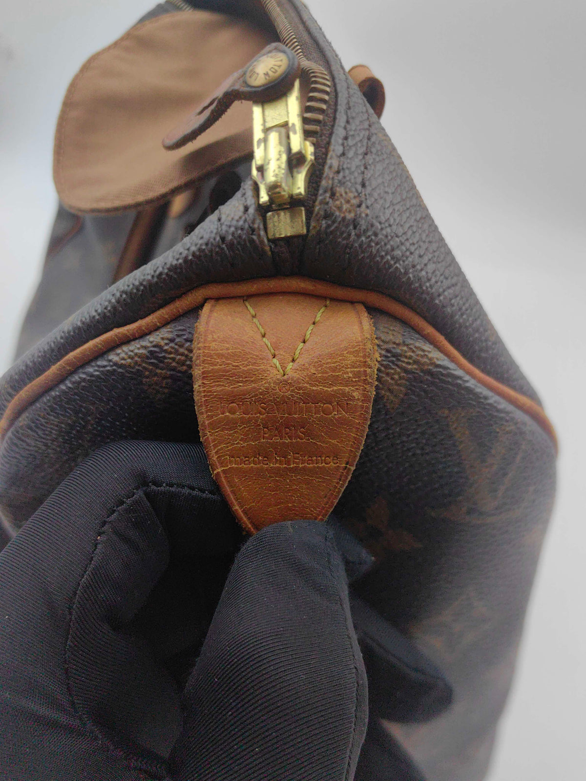 Louis Vuitton - Speedy 30 - Cloth - Brown - (medium)