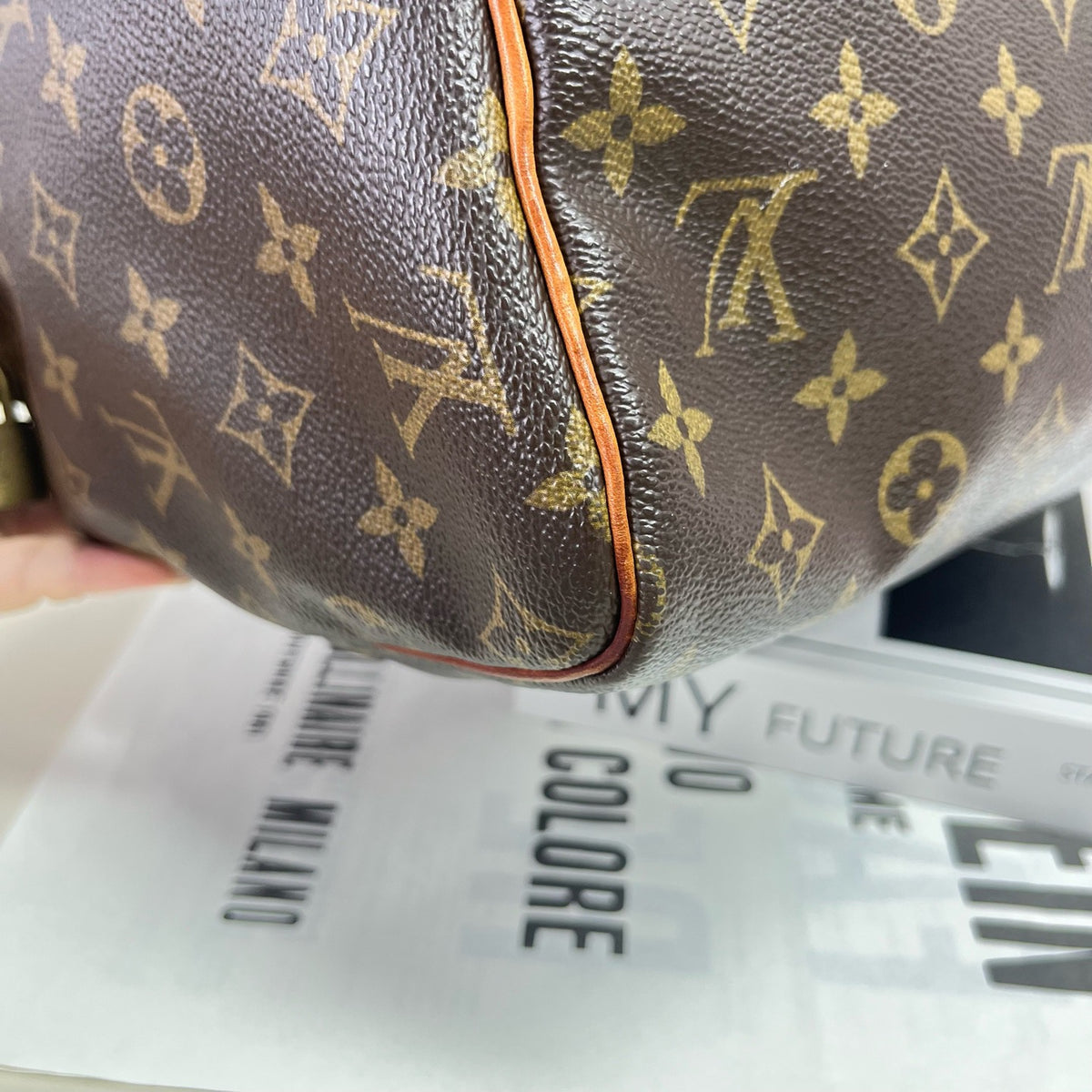 Louis Vuitton - Speedy 30 - Cloth - Grey - (medium)