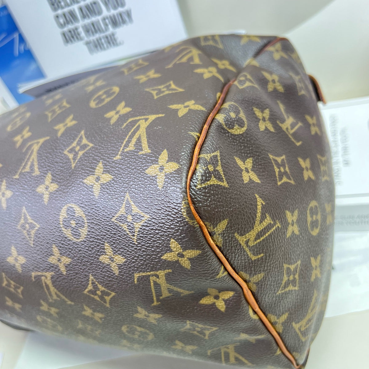 Louis Vuitton - Speedy 30 - Cloth - Grey - (medium)
