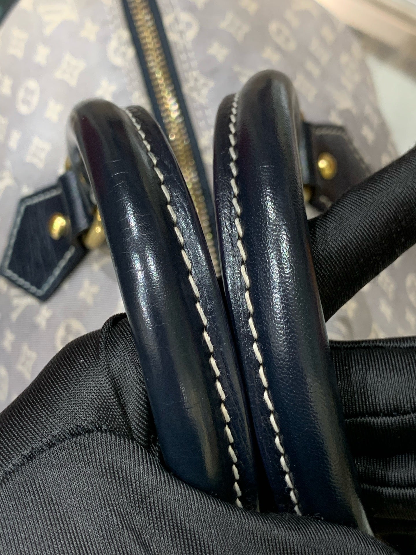 Louis Vuitton - Speedy 30 - Denim - Blue - (30)
