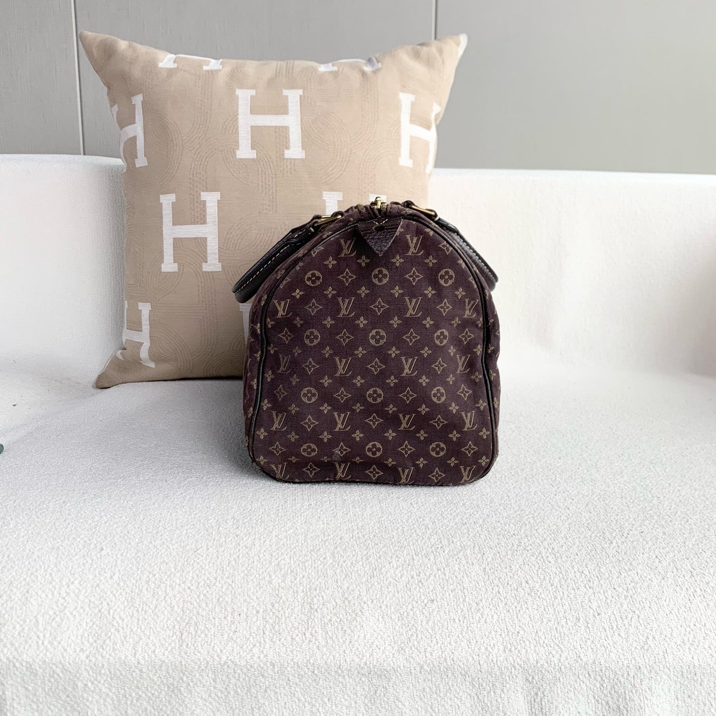 Louis Vuitton - Speedy 30 - Denim - Brown - (Medium)