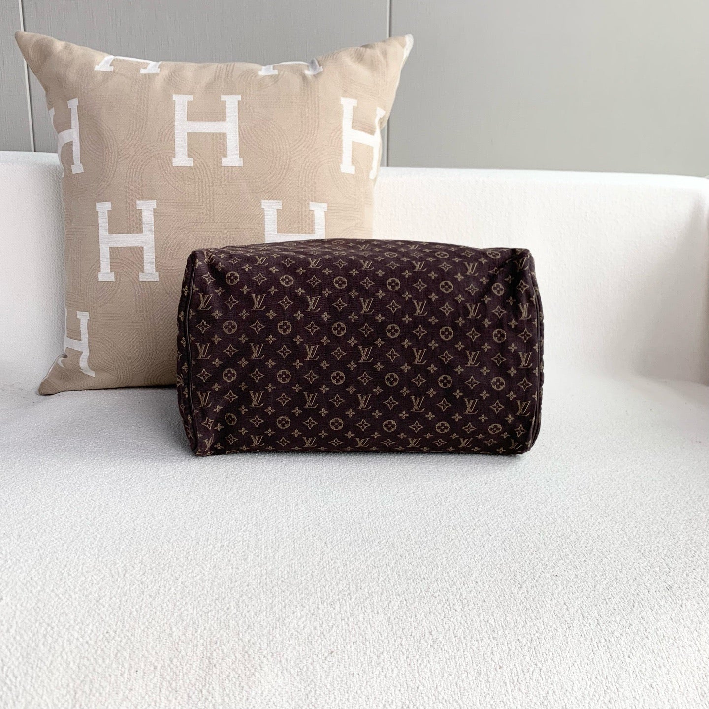 Louis Vuitton - Speedy 30 - Denim - Brown - (Medium)