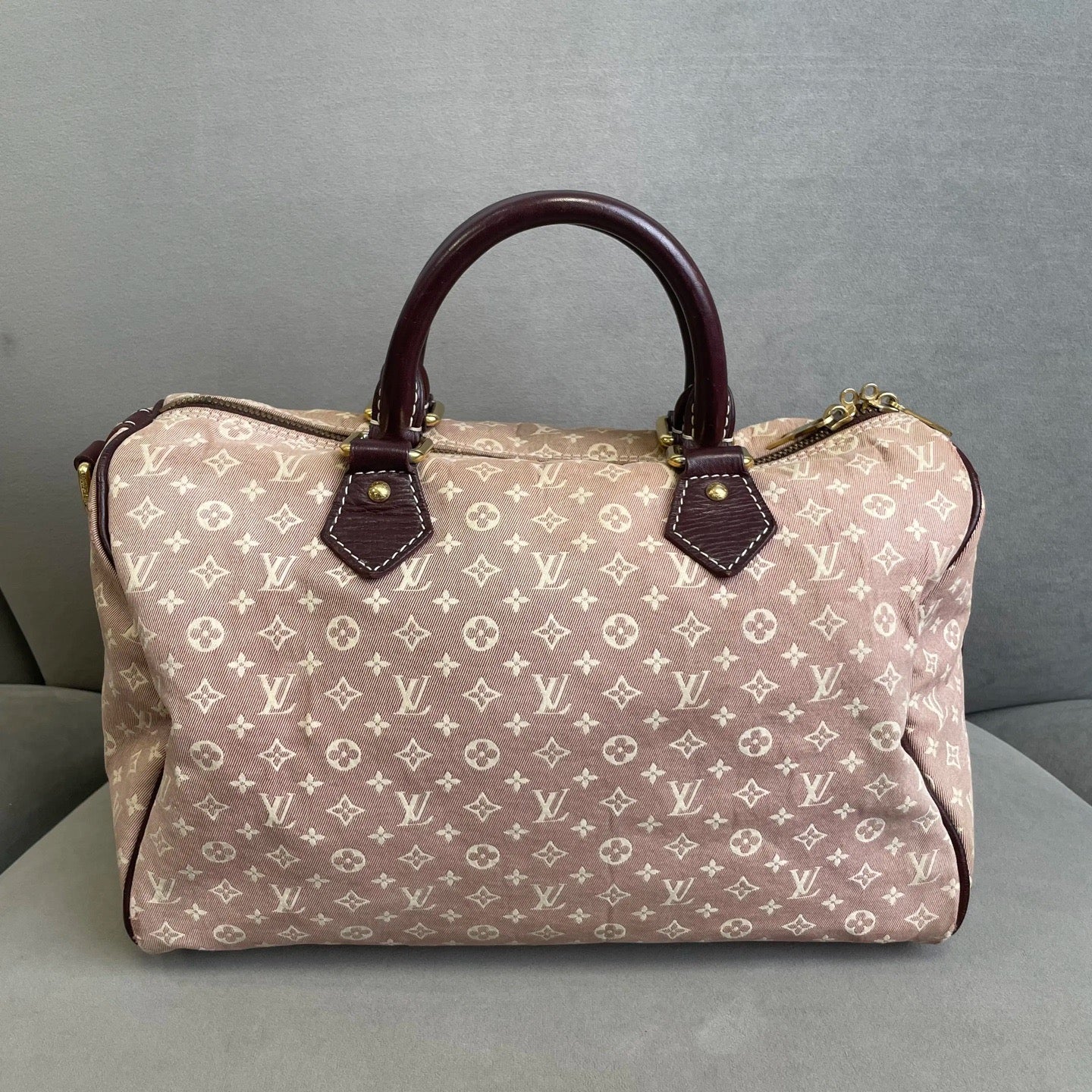 Louis Vuitton - Speedy 30 - Denim - Pink - (30)