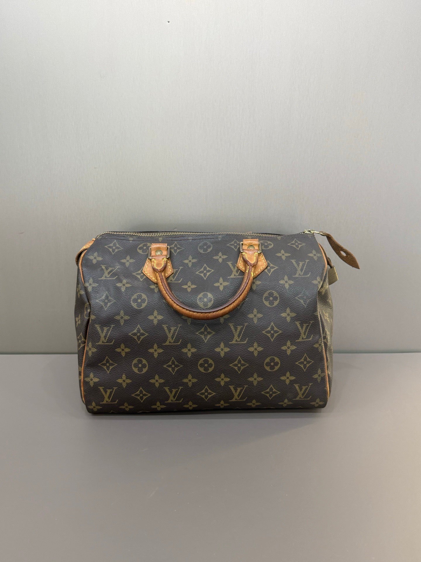 Louis Vuitton - Speedy 30 - Leather - Brown - (30)