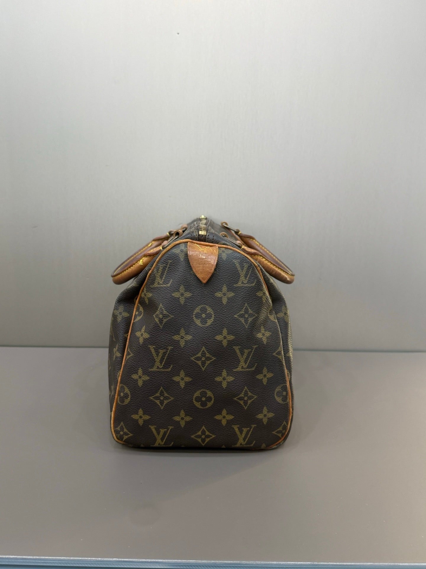 Louis Vuitton - Speedy 30 - Leather - Brown - (30)
