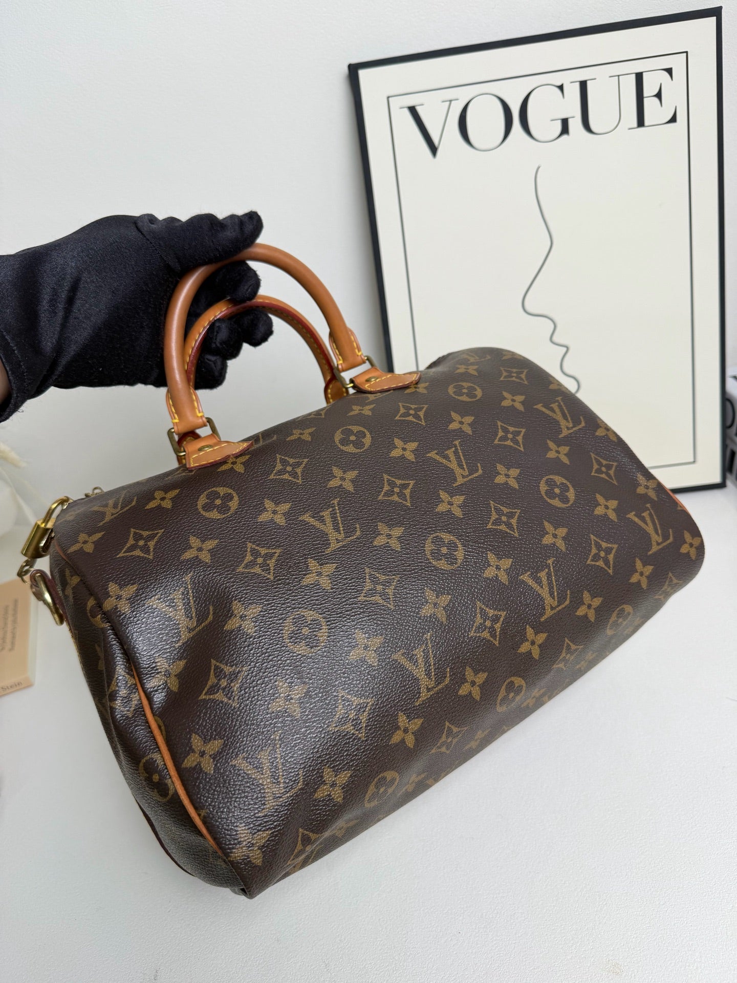 Louis Vuitton - Speedy 30 - Leather - Brown - (Medium)