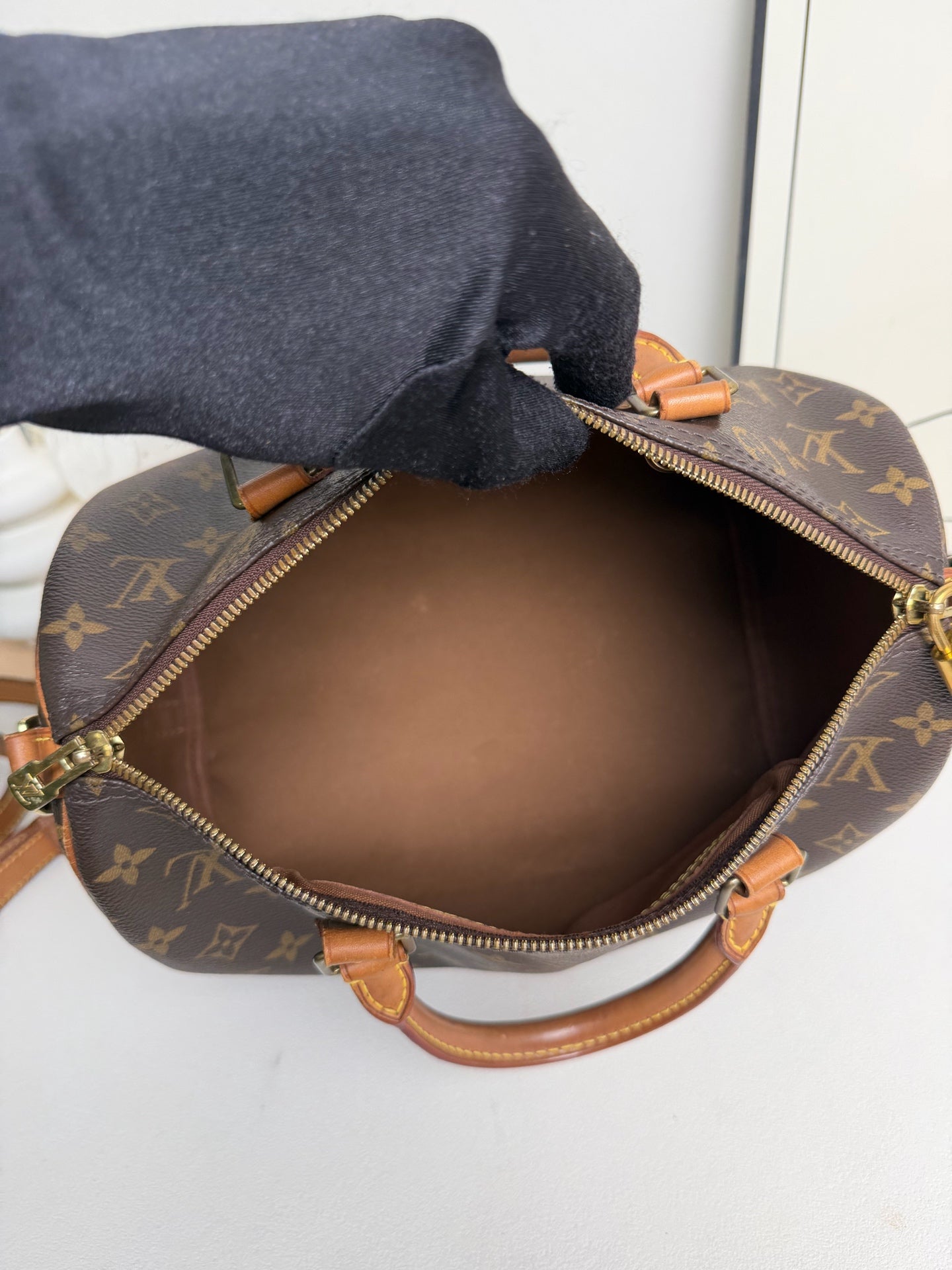 Louis Vuitton - Speedy 30 - Leather - Brown - (Medium)