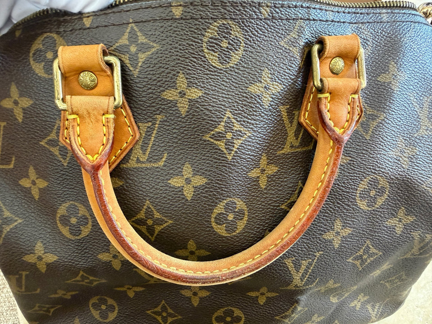 Louis Vuitton - Speedy 30 - Leather - Brown - (Medium)
