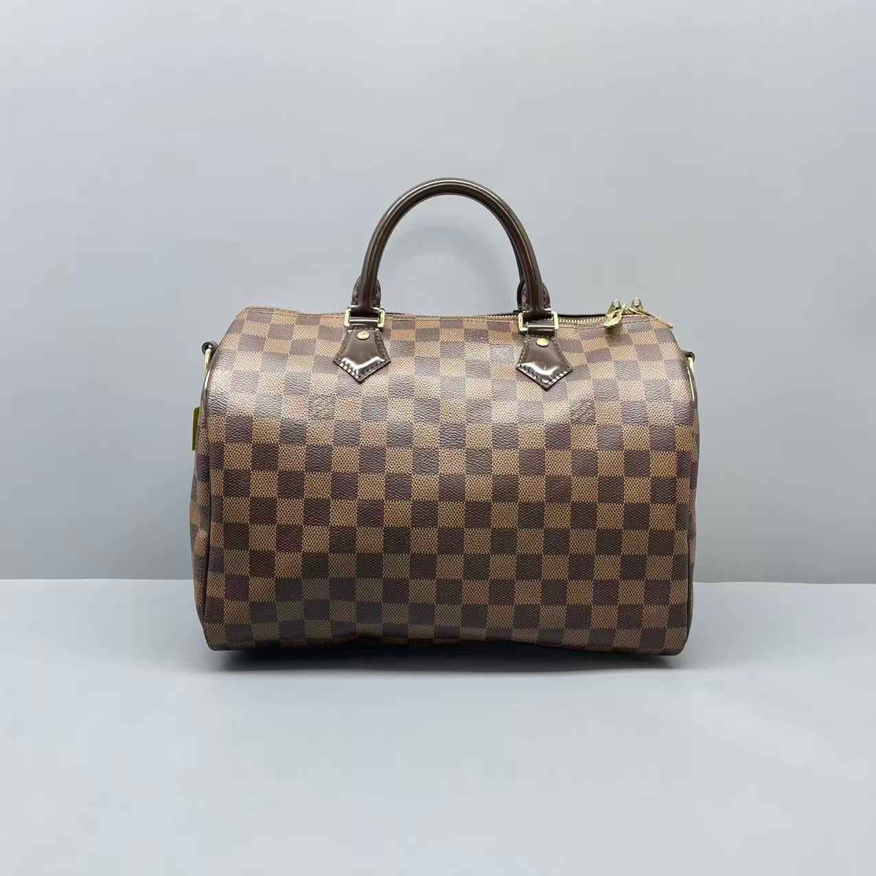 Louis Vuitton - Speedy 30 - Leather - Brown - (Other)