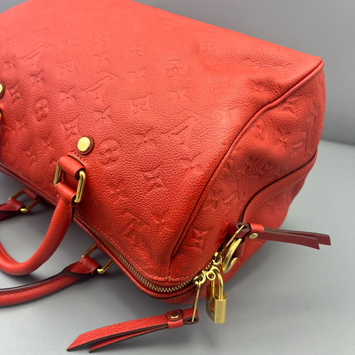 Louis Vuitton - Speedy 30 - Leather - Orange - (medium)