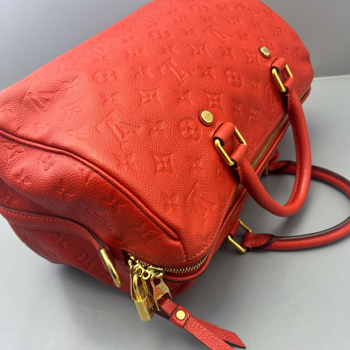 Louis Vuitton - Speedy 30 - Leather - Orange - (medium)
