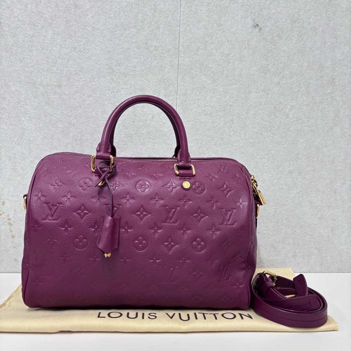 Louis Vuitton - Speedy 30 - Leather - Purple - (medium)