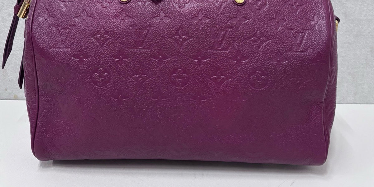 Louis Vuitton - Speedy 30 - Leather - Purple - (medium)