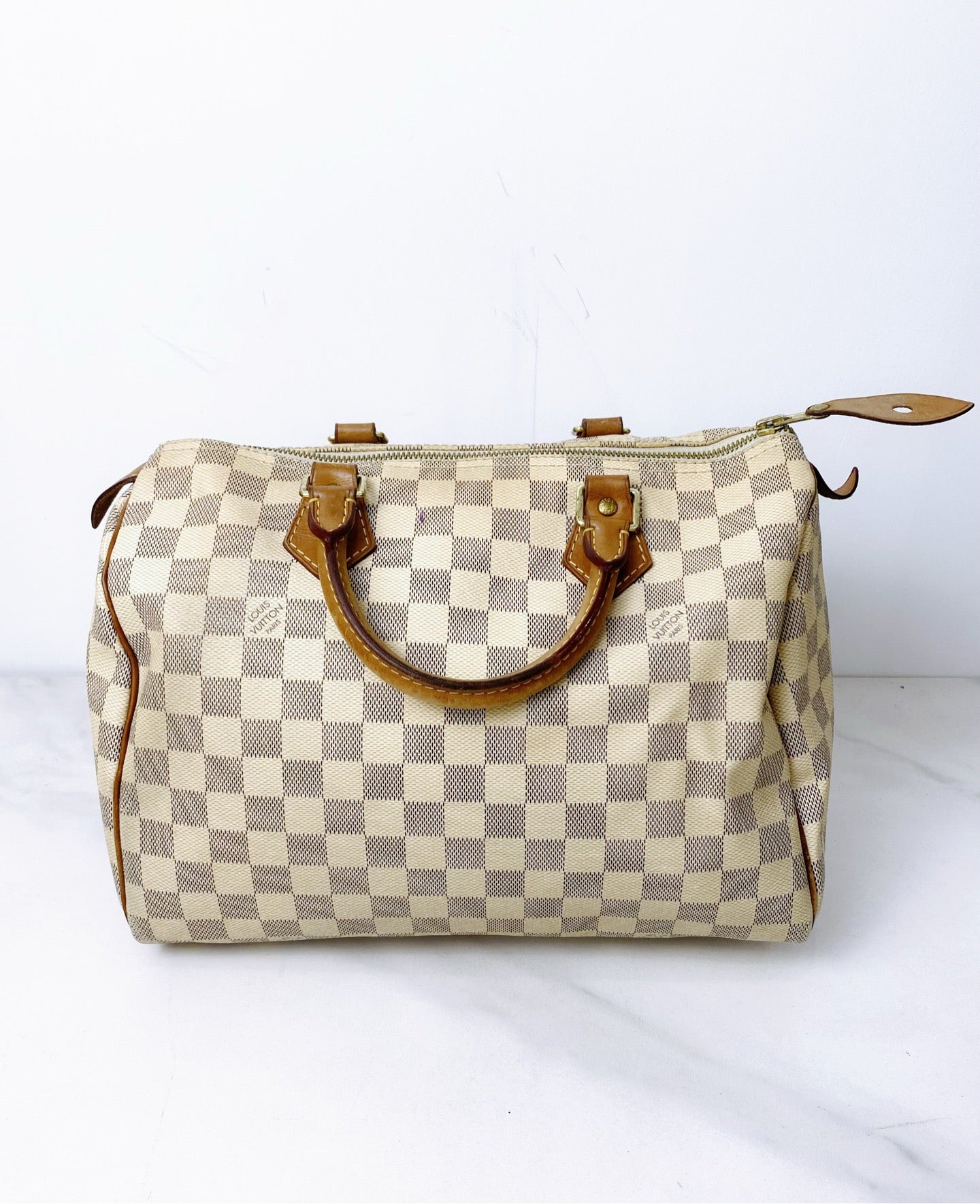 Louis Vuitton - Speedy 30 - Leather - White - (medium)
