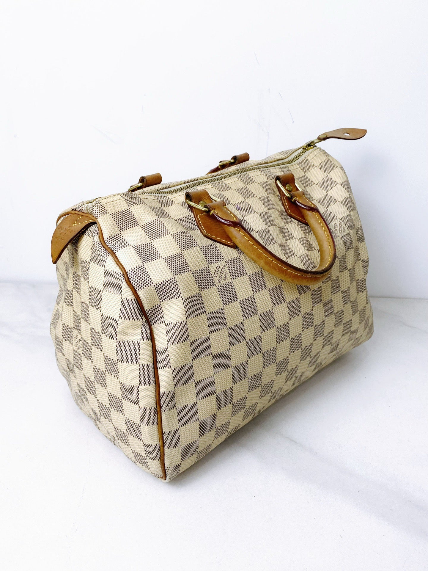 Louis Vuitton - Speedy 30 - Leather - White - (medium)