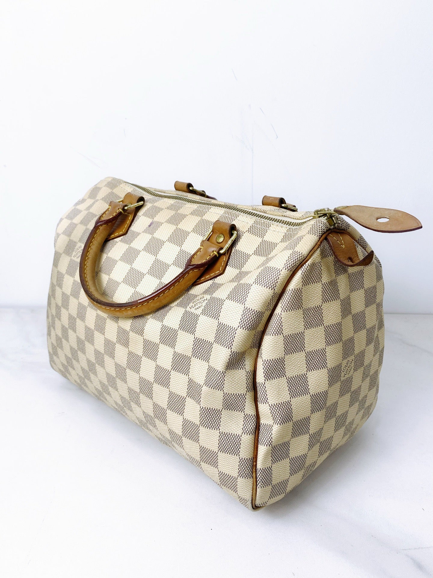 Louis Vuitton - Speedy 30 - Leather - White - (medium)