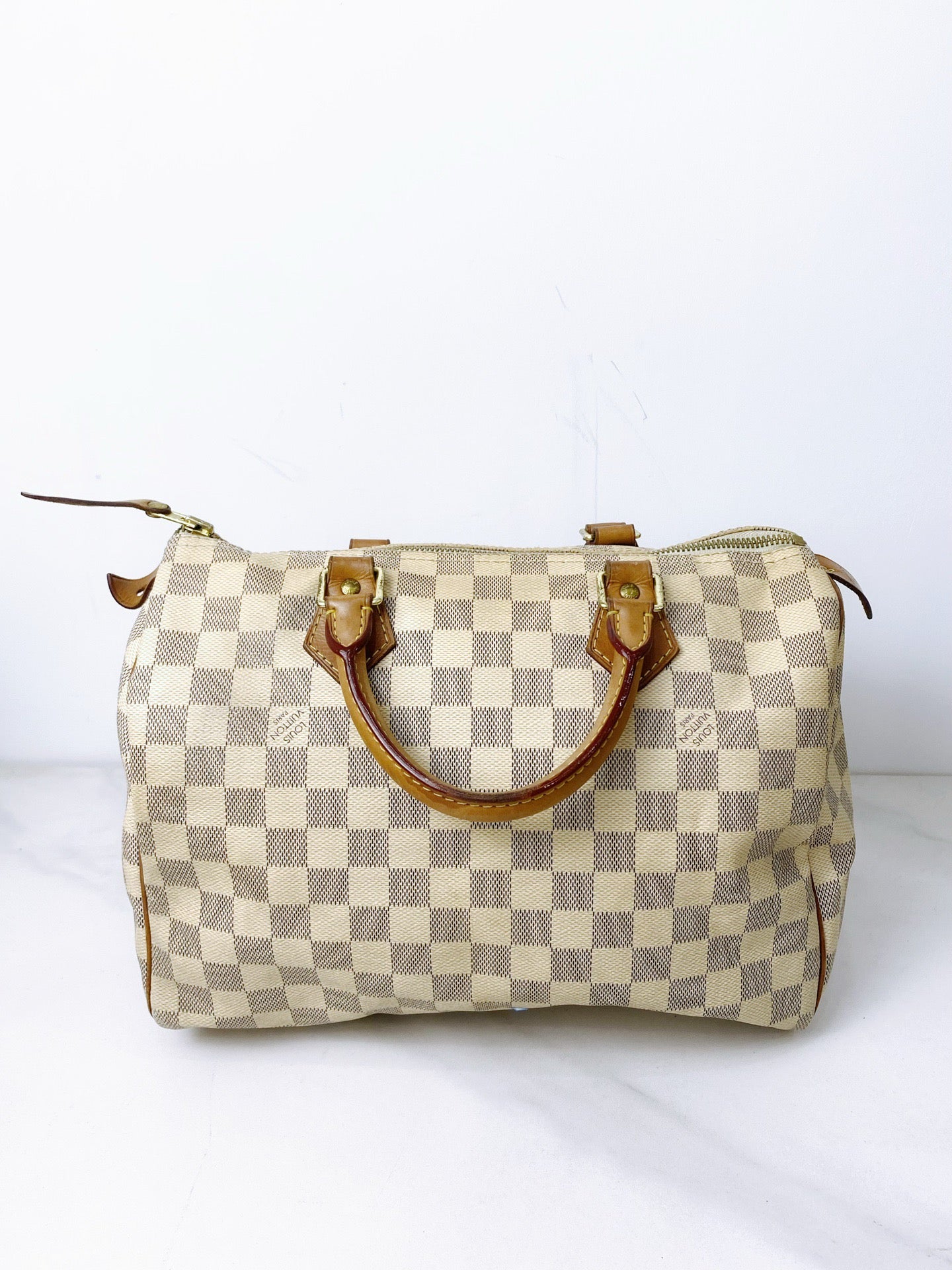 Louis Vuitton - Speedy 30 - Leather - White - (medium)