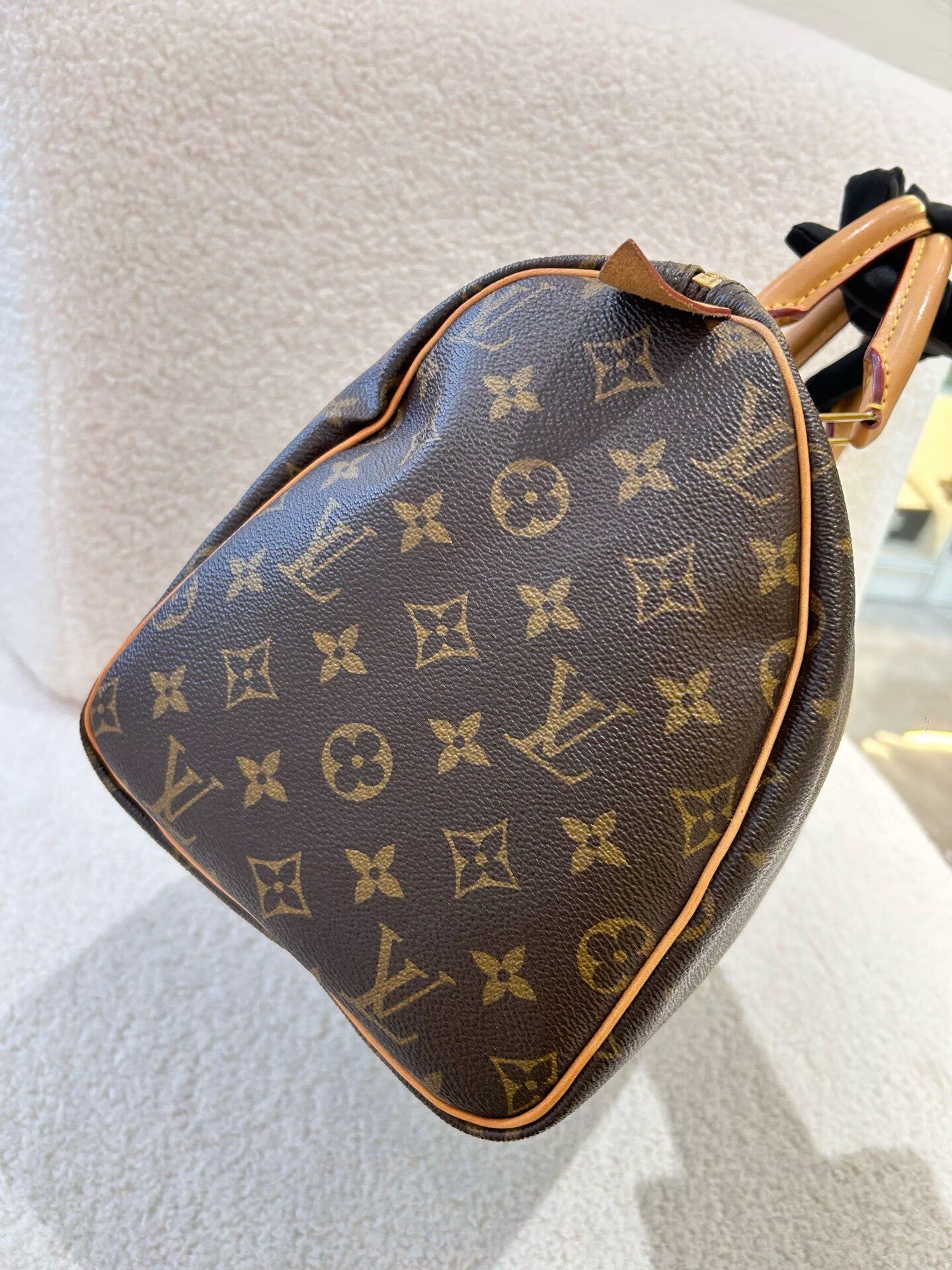 Louis Vuitton - Speedy 30 - Monogram canvas with Vachetta leather trim - Brown - (medium)
