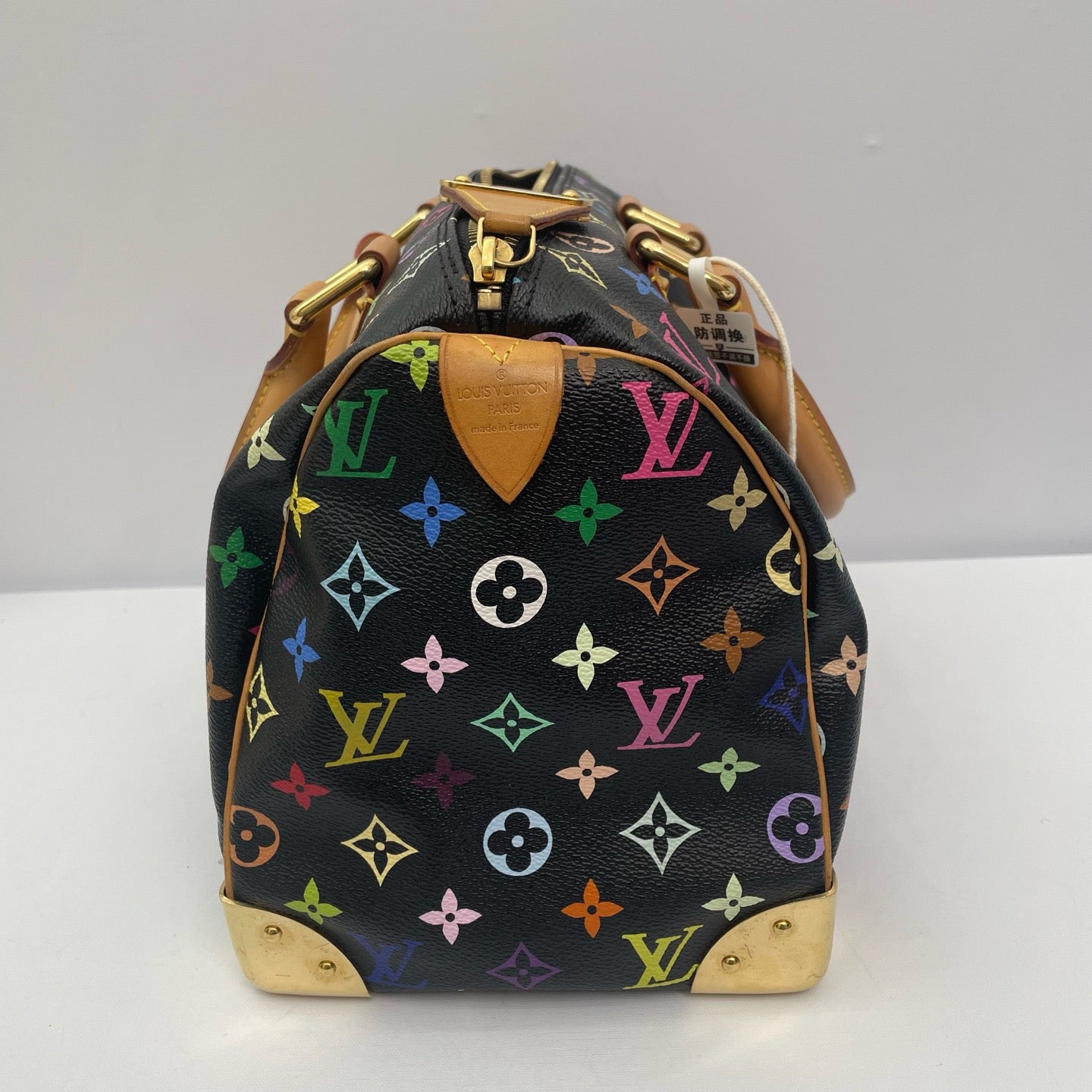 Louis Vuitton - Speedy 30 Monogram Multicolore - Coated canvas with natural cowhide leather trim - Multicolour - (medium)