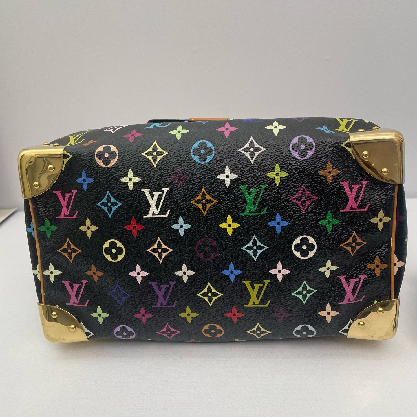 Louis Vuitton - Speedy 30 Monogram Multicolore - Coated canvas with natural cowhide leather trim - Multicolour - (medium)