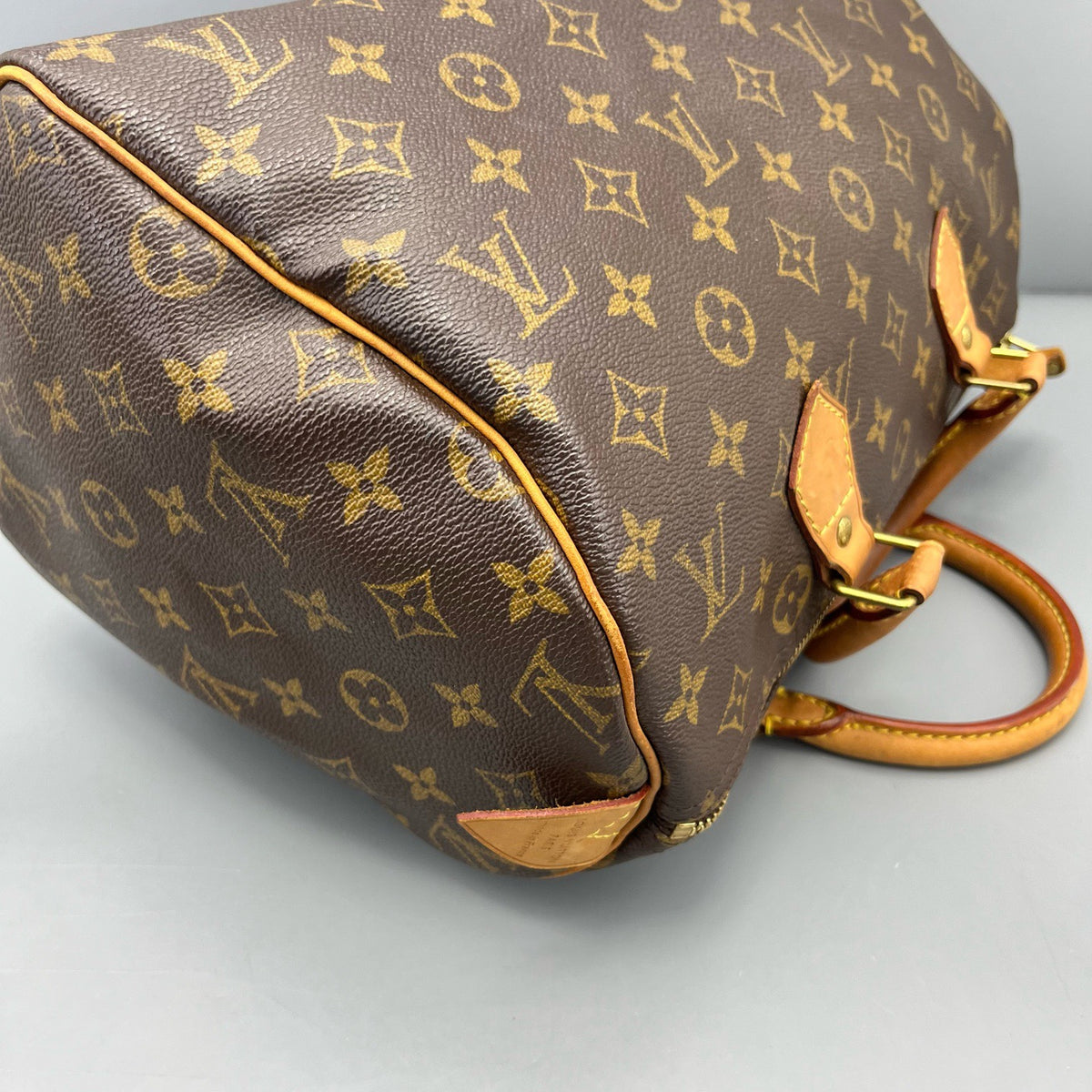 Louis Vuitton - Speedy 30 - Synthetic - Brown - (medium)