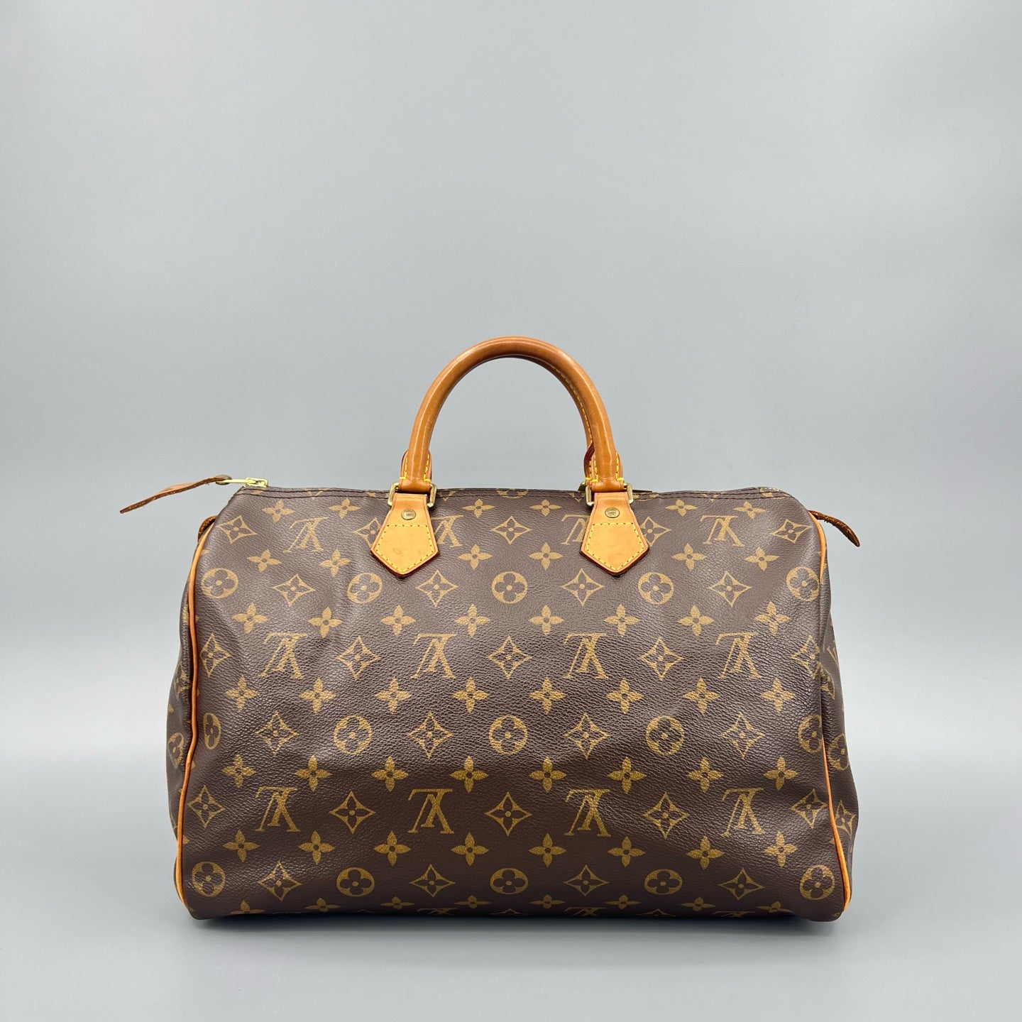 Louis Vuitton - Speedy 35 - Cloth - Brown - (large)