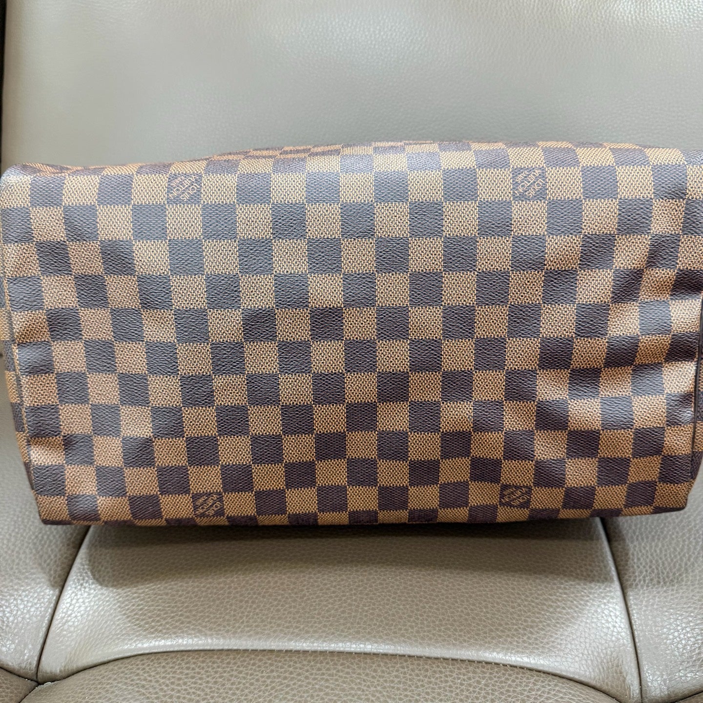 Louis Vuitton - Speedy 35 - Cloth - Brown - (large)