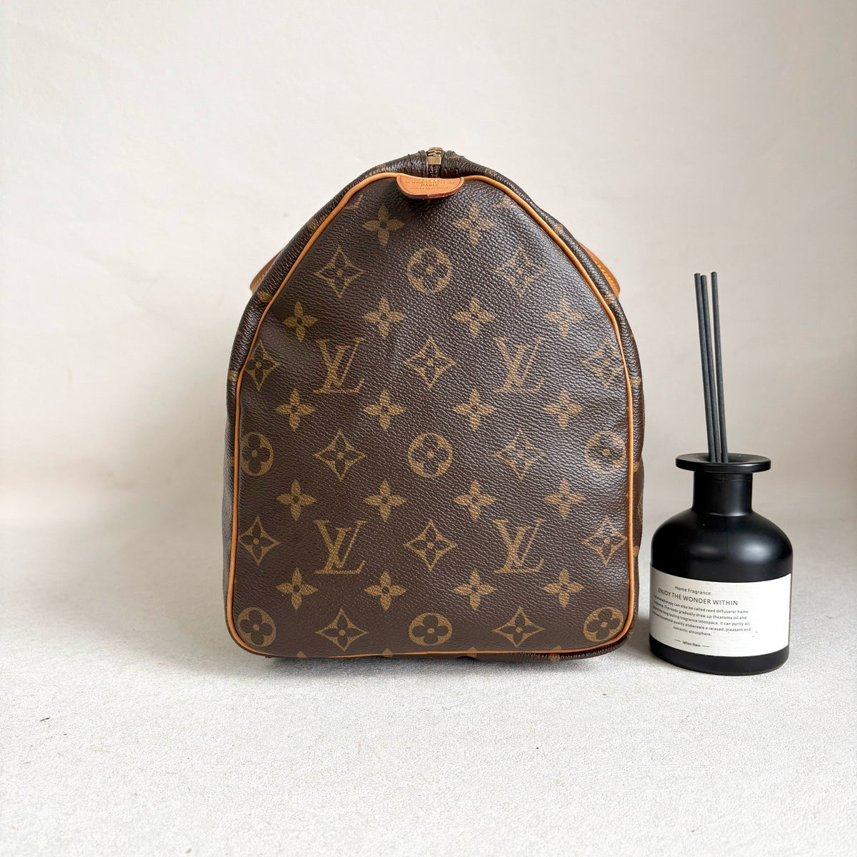 Louis Vuitton - Speedy 35 - Cloth - Brown - (Large)