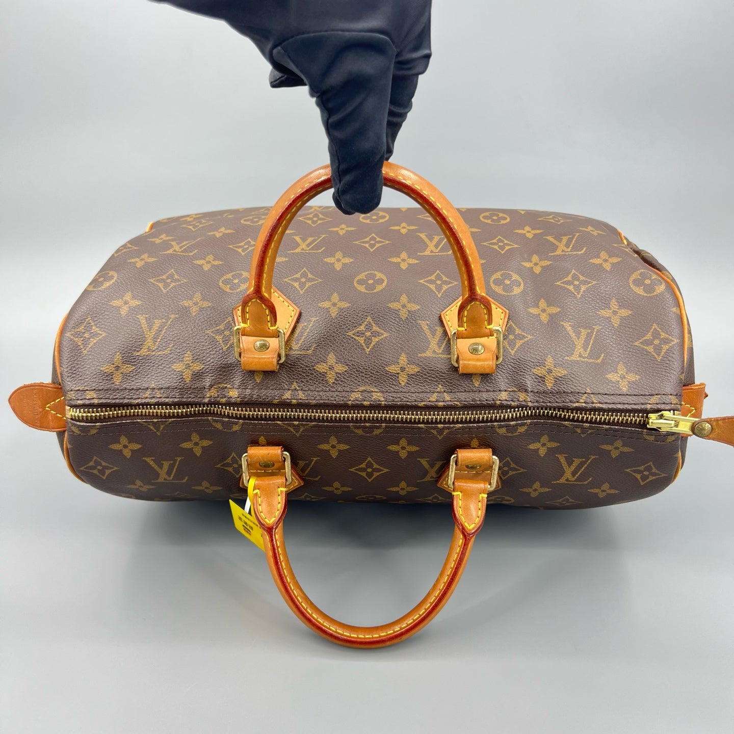 Louis Vuitton - Speedy 35 - Cloth - Brown - (large)