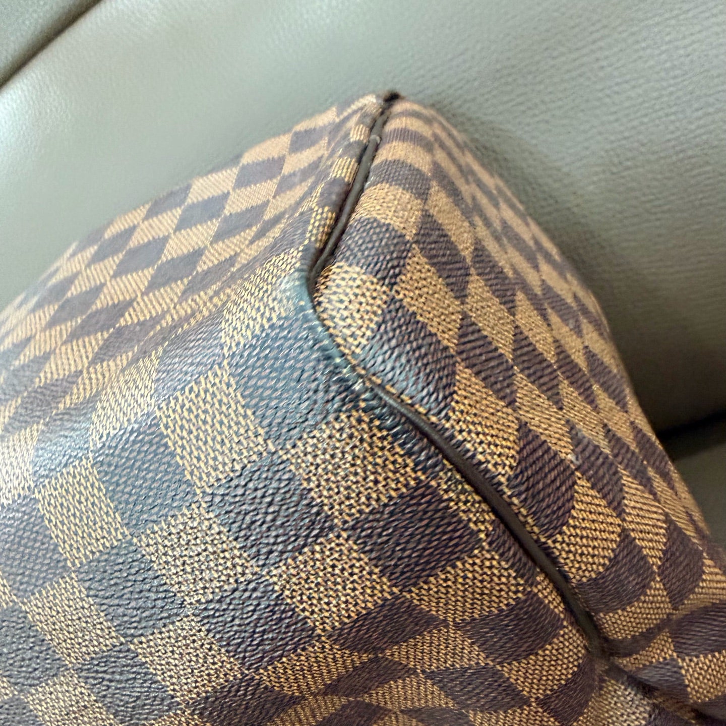 Louis Vuitton - Speedy 35 - Cloth - Brown - (large)