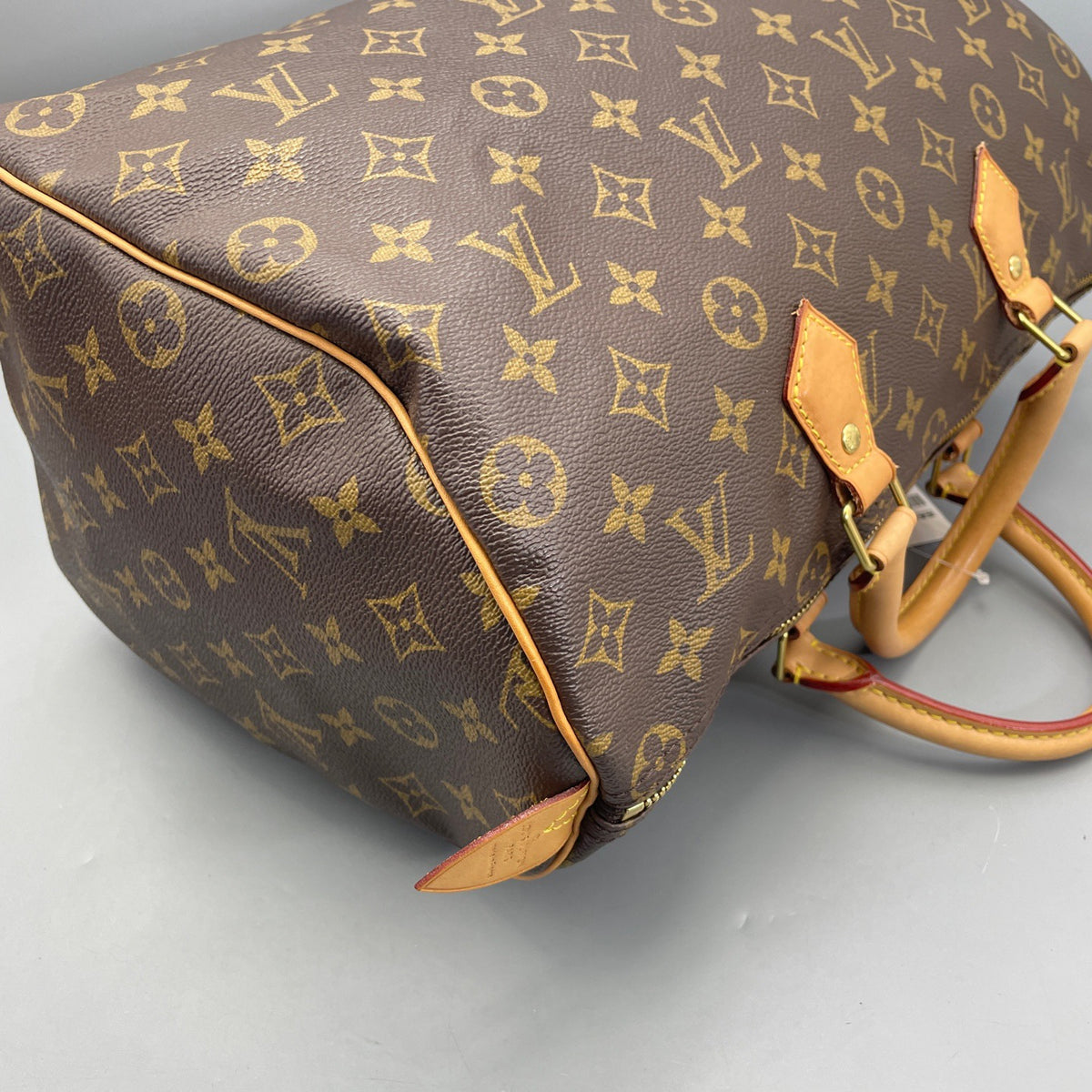 Louis Vuitton - Speedy 35 - Cloth - Brown - (large)