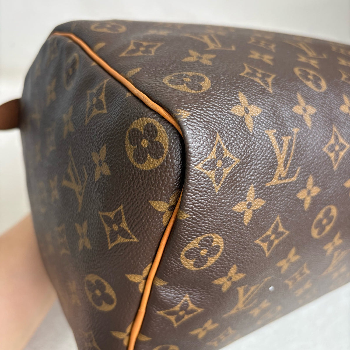 Louis Vuitton - Speedy 35 - Cloth - Brown - (Large)
