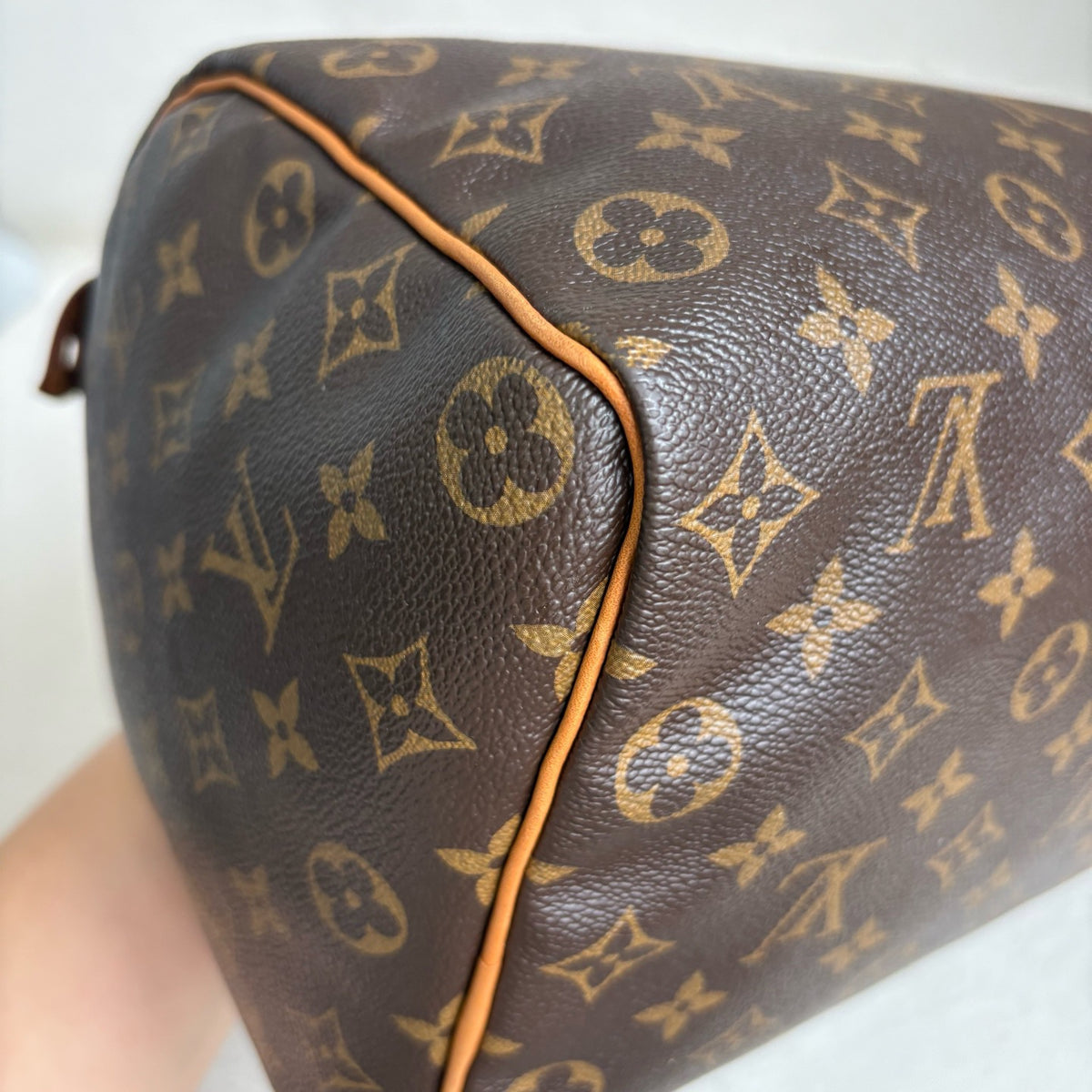 Louis Vuitton - Speedy 35 - Cloth - Brown - (Large)