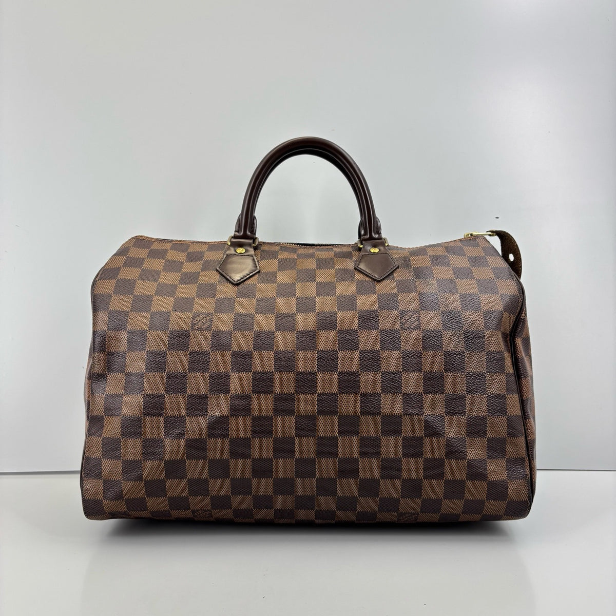Louis Vuitton - Speedy 35 - Cloth - Brown - (Medium)