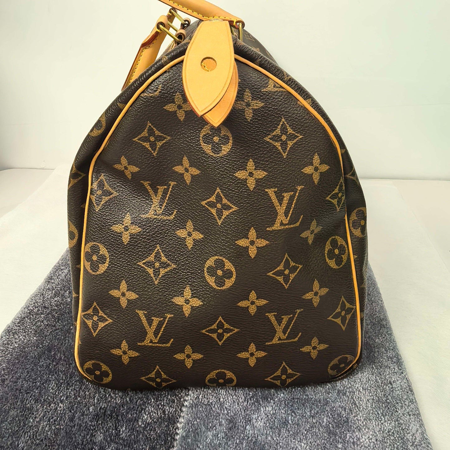 Louis Vuitton - Speedy 35 - Cloth - Brown - (medium)