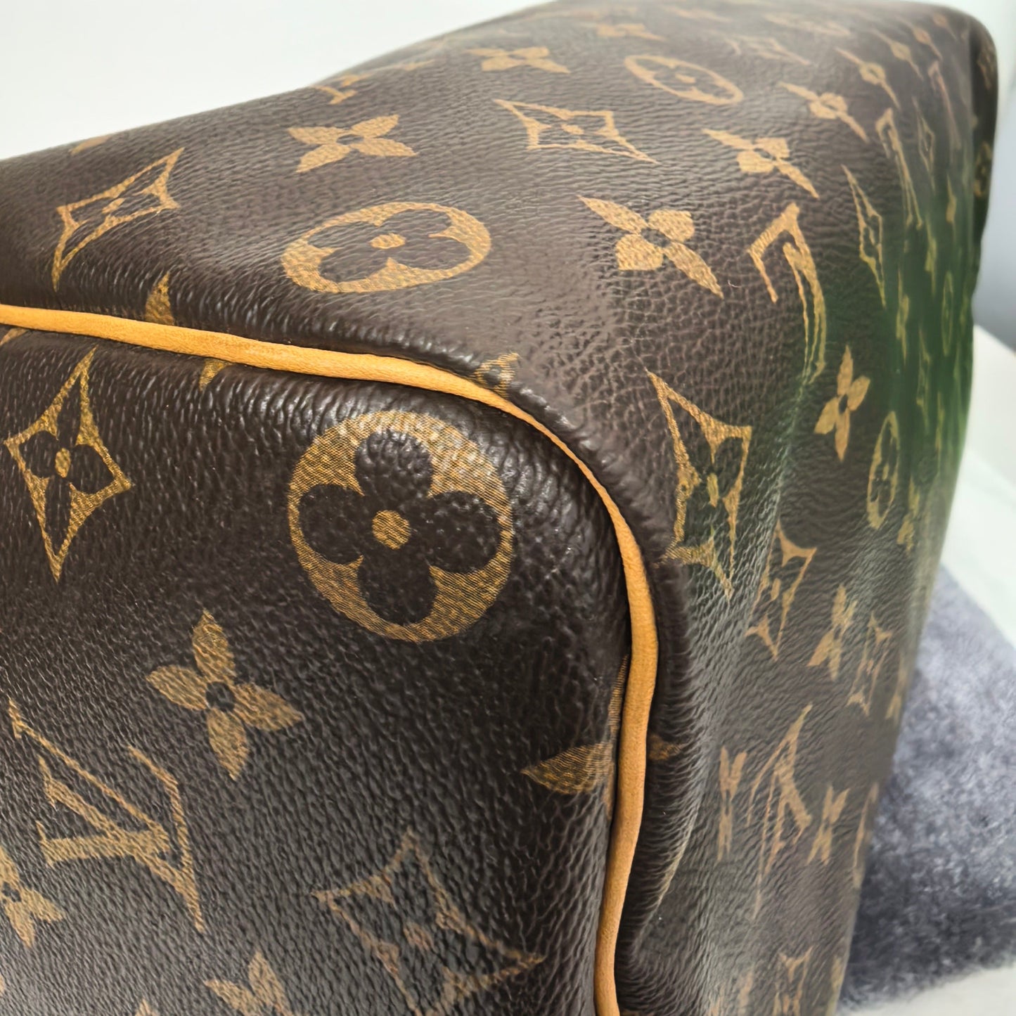 Louis Vuitton - Speedy 35 - Cloth - Brown - (medium)