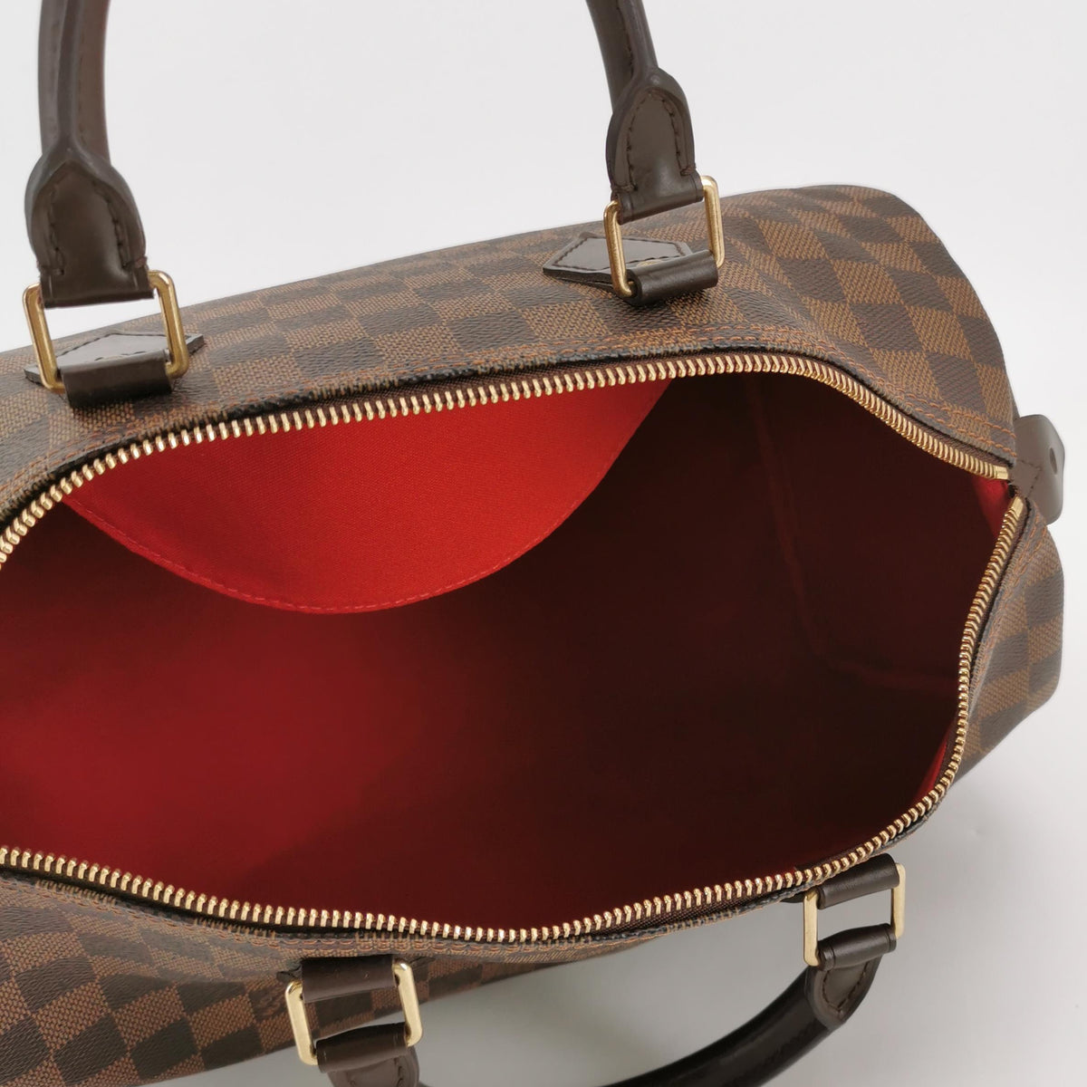 Louis Vuitton - Speedy 35 - Cloth - Brown - (medium)