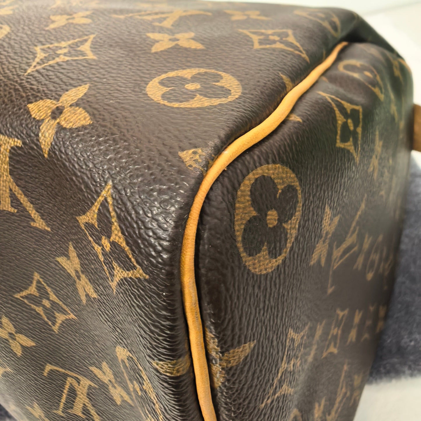 Louis Vuitton - Speedy 35 - Cloth - Brown - (medium)