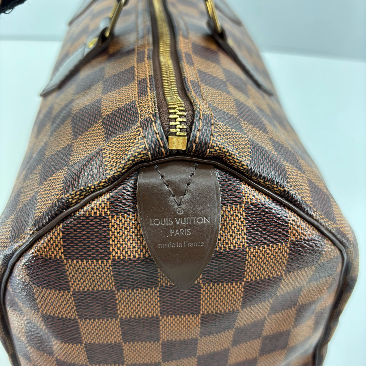 Louis Vuitton - Speedy 35 - Cloth - Brown - (Medium)