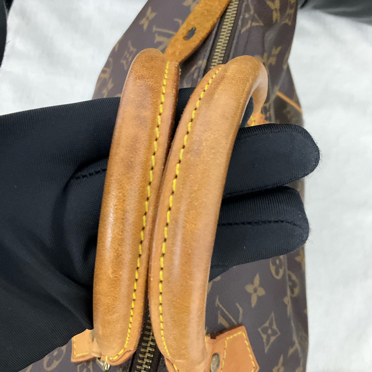 Louis Vuitton - Speedy 35 - Cloth - Brown - (medium)
