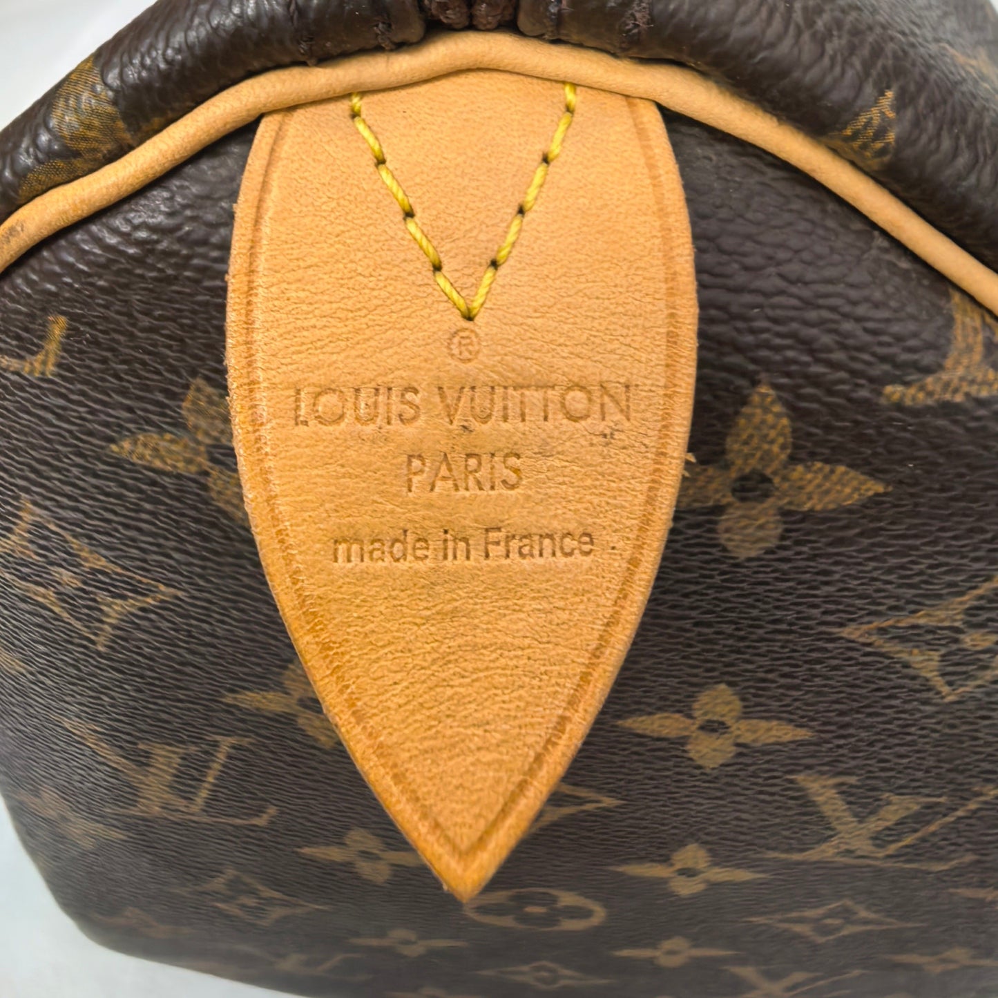 Louis Vuitton - Speedy 35 - Cloth - Brown - (medium)