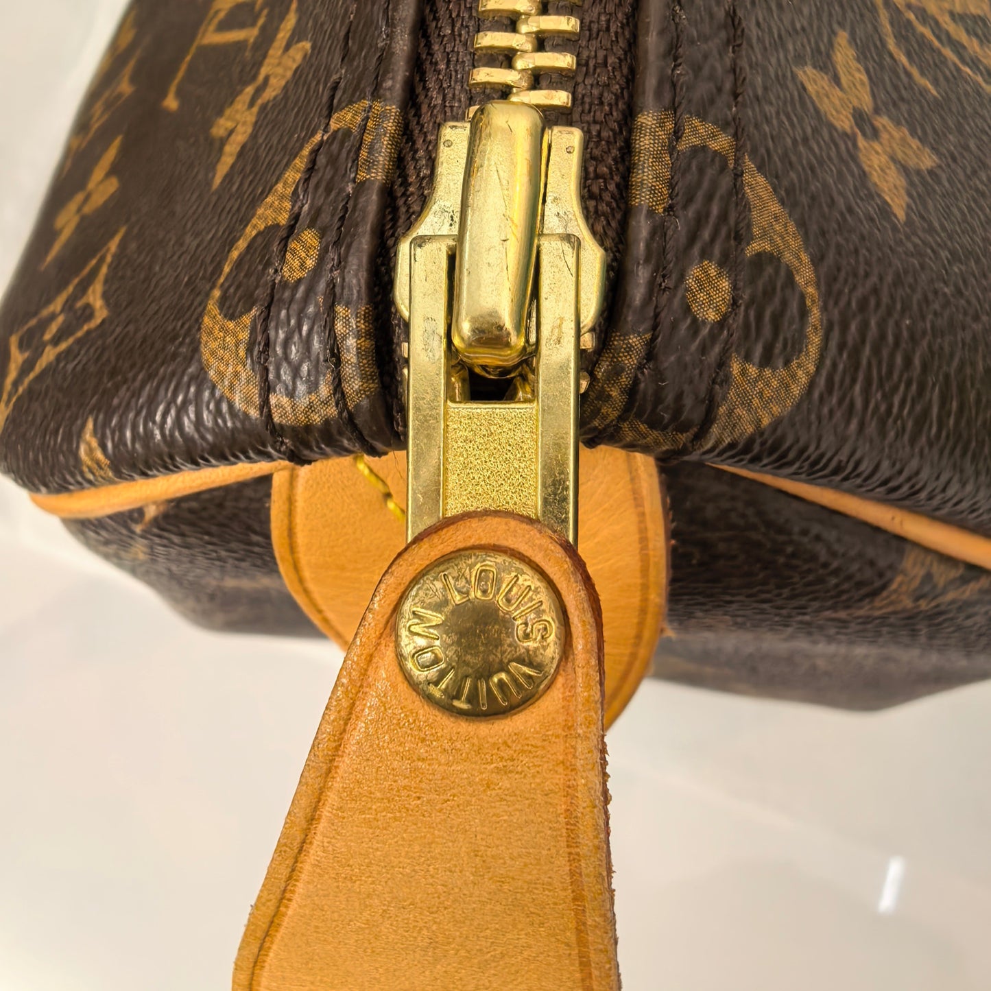 Louis Vuitton - Speedy 35 - Cloth - Brown - (medium)